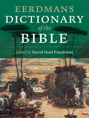 cover image of Eerdmans Dictionary of the Bible
